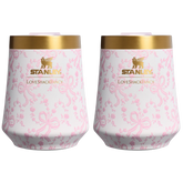 Stanley 1913 x LoveShackFancy Holiday The Reserve Wine Tumbler Set | 11 OZ (2-pack)