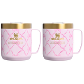 Stanley 1913 x LoveShackFancy Holiday Everyday Camp Mug Set | 12 OZ