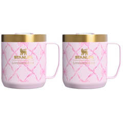 Stanley 1913 x LoveShackFancy Holiday Everyday Camp Mug Set | 12 OZ