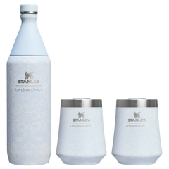 Stanley 1913 x LoveShackFancy Holiday Reserve All Day Wine Set | 34 OZ | 11 OZ